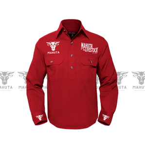 MAHUTA REDLINE WORK SHIRT