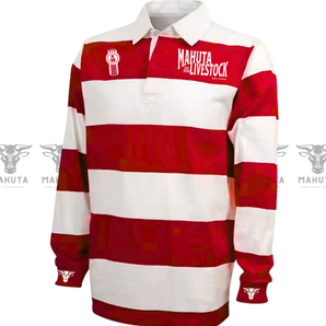 TEAM RED-KENWORTH RUGBY SHIRT 400 GSM